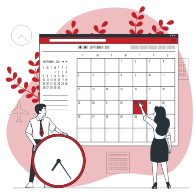 Calendar and booking